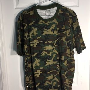 Maxi Milian Camo Cotton Studded T-Shir…